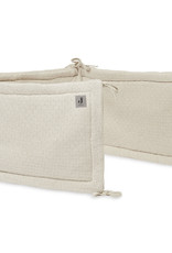 Jollein Bumper/Bedomrander Bliss Knit 180x35cm - Nougat