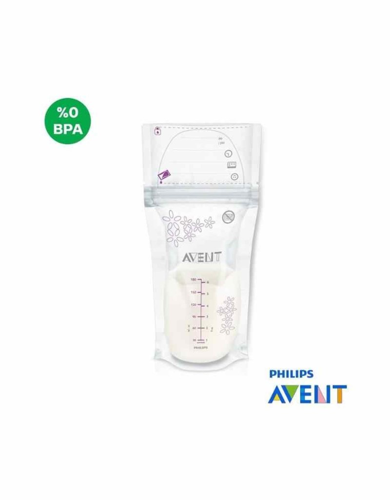 Avent Sacs de conservation du lait maternel 180ml SCF603/25