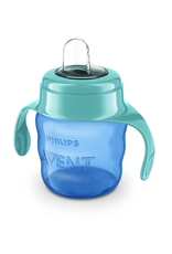 Avent Beker met drinktuit 200ml Blauw SCF551/05