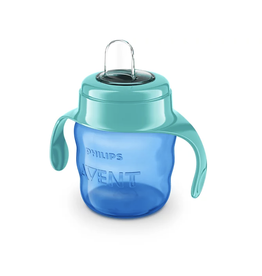 Avent Beker met drinktuit 200ml Blauw SCF551/05