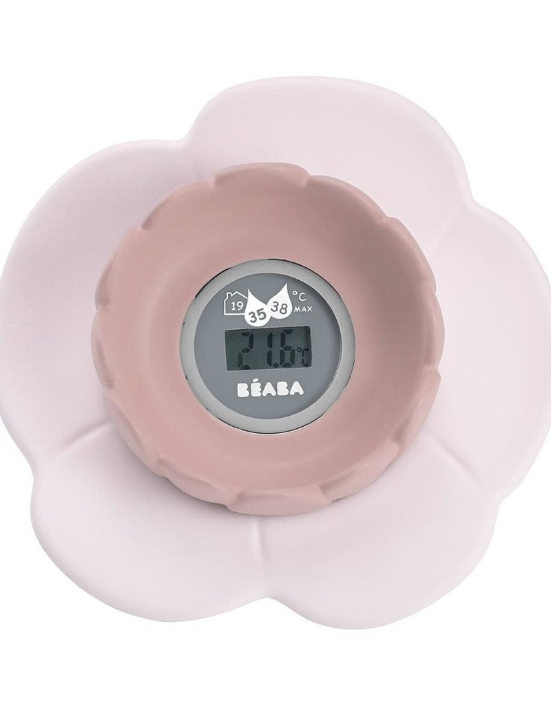 Béaba Digitale badthermometer "Lotus" Old Pink