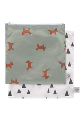 Lässig Lässig Snack Bag 2 pcs Little Forest Fox