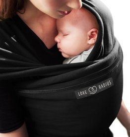 Porte bébé écharpe TRICOT SLEN DESIGN Babylonia Black & white