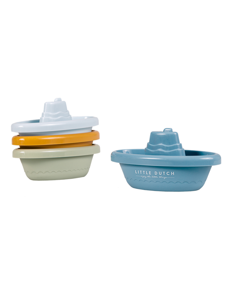 Little Dutch Bateaux de bain empilables Bleu