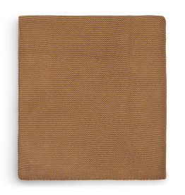 Jollein Ledikant Deken Basic Knit 100x150cm - Caramel