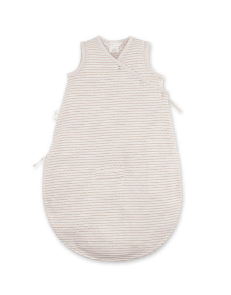 Bemini MAGIC BAG 0-3m streep ecru natuurlijke twin jersey tog 1 - 142DUNES22DS