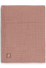 Jollein Wieg Deken Wrinkled 75x100cm - Rosewood