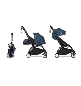 BABYZEN YOYO2 Black Frame - Newborn pack Air France, Color pack Air France