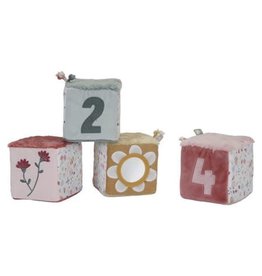 Little Dutch Zachte blokkenset Flowers & Butterflies