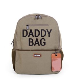 Childhome Daddy Bag Verzorgingsrugzak - Canvas - Kaki