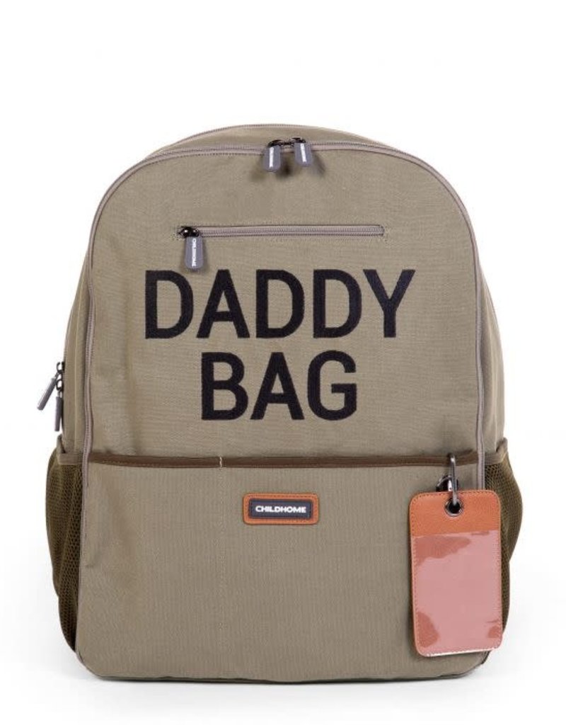 Childhome Daddy bag - Rugzak Canvas Kaki