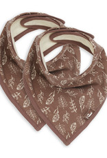 Jollein Slab Bandana Meadow - Chestnut - 2 Stuks