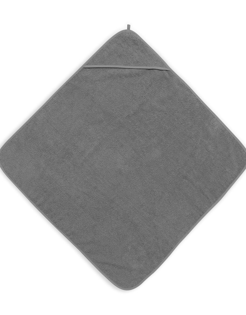 Jollein Badcape Badstof 75x75cm - Storm Grey