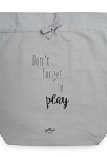 Jollein Boxopbergzak Don't forget to play - Grey