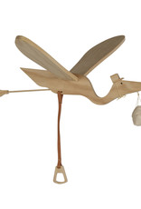 Quax Mobile Bird-pelican-wood