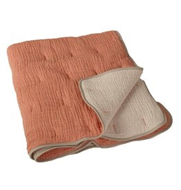 Quax Natural - Quilt.blanket R/v - Abrico/ecru