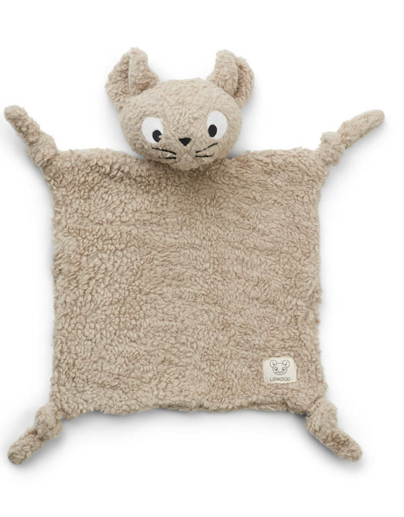 Liewood Lotte Cuddle Cloth Mouse Pale Grey