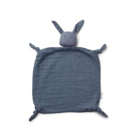 Liewood Agnete Cuddle Cloth - Rabbit blue wave