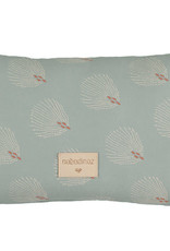 Nobodinoz Nobodinoz - Laurel Small Cushion White gatsby / Antique green