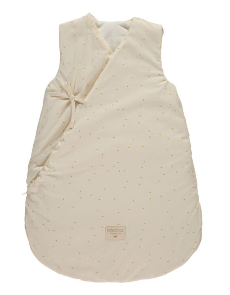 Nobodinoz Cloud winter sleeping bag • honey sweet dots natural • 0-6m