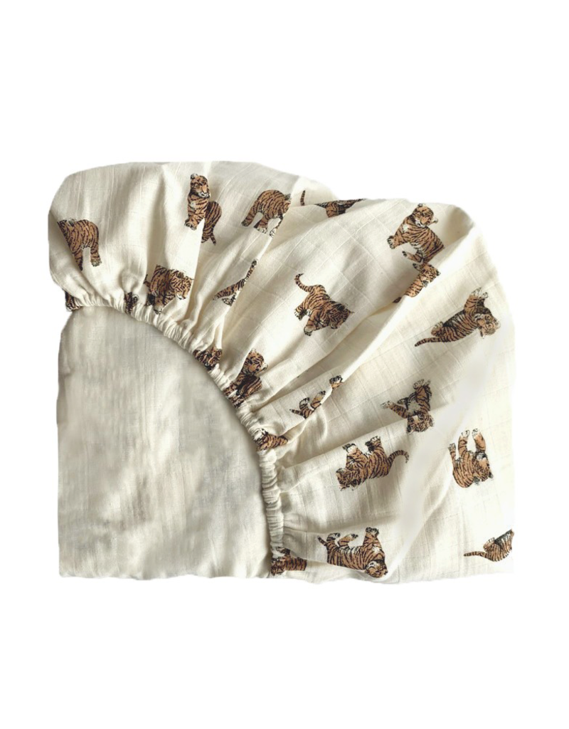 Milinane FITTED SHEET TIGER - ERNEST