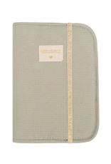 Nobodinoz Poema health booklet A5 • honeycomb laurel green