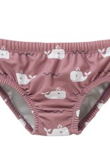 Fresk UV Diaper Pants Girls - Whale Ash Rose