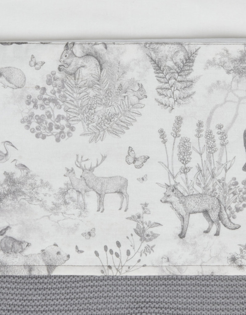 Jollein Laken Wieg 75x100cm Pimpelmees - Forest Animals