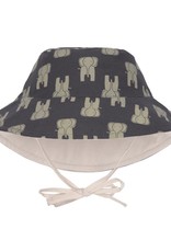 Lässig Sun Protection Bucket Hat Elephant Dark Grey