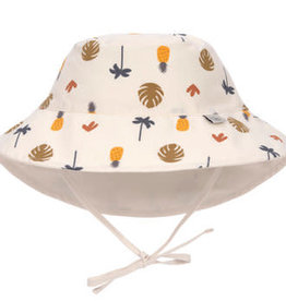 Lässig Sun Protection Bucket Hat Botanical Offwhite