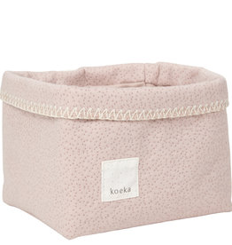 Koeka Nursery Basket Riga Grey Pink