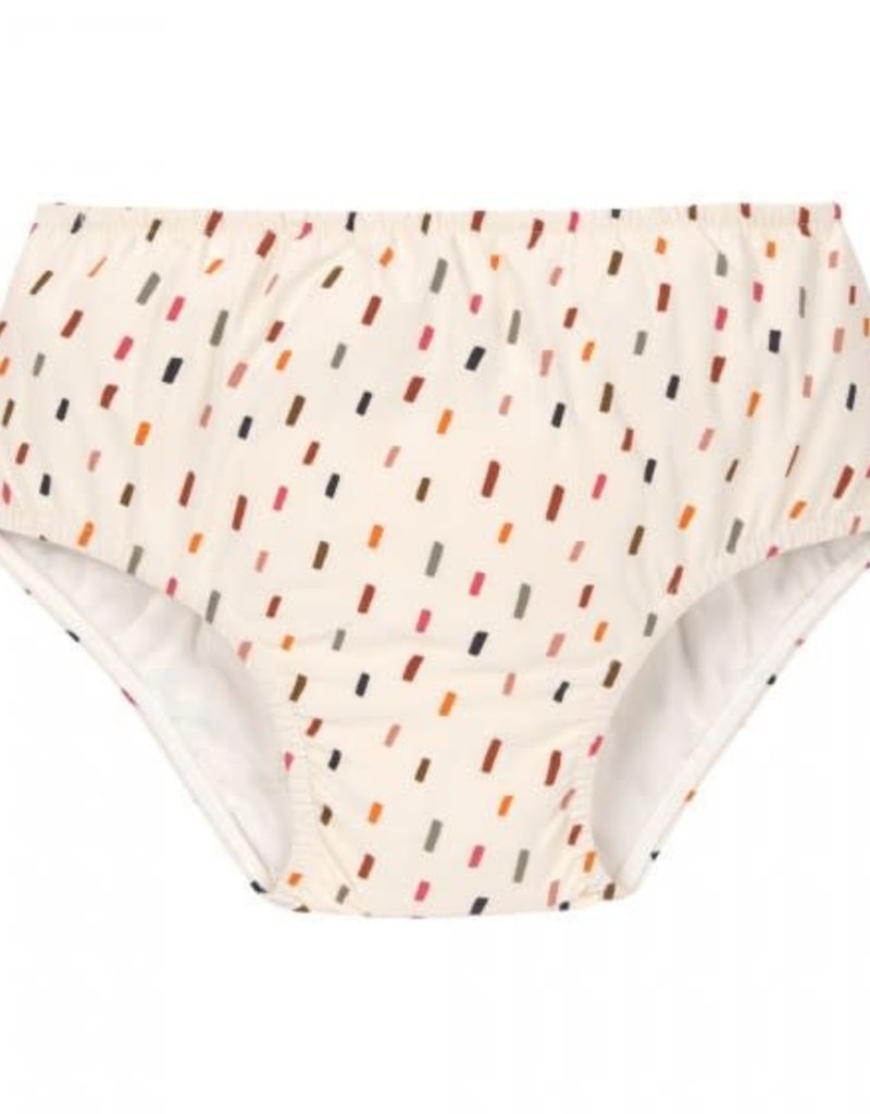 Lässig Swim Diaper Zwembroekje Girls Strokes Offwhite/Multicolor