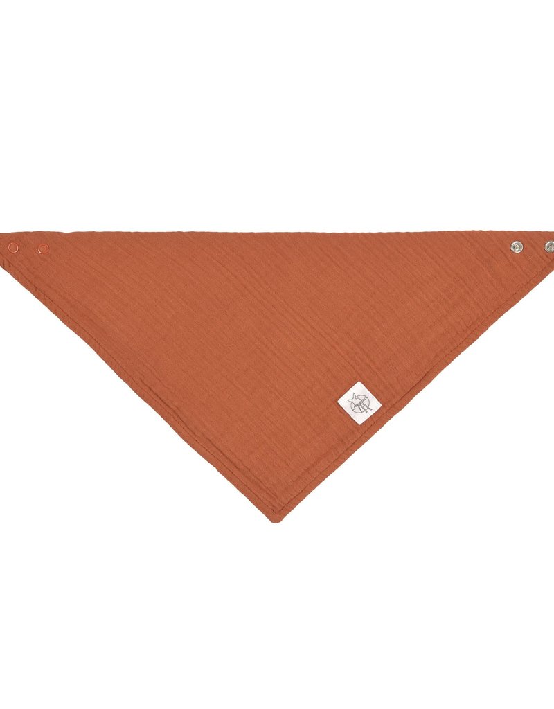 Lässig Muslin Bandana GOTS Rust