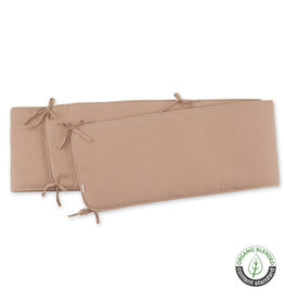 Bemini PARKOMRANDER 75x95x28cm natuurlijk beige pady waffle + jersey bio - 203WAFLE85WU