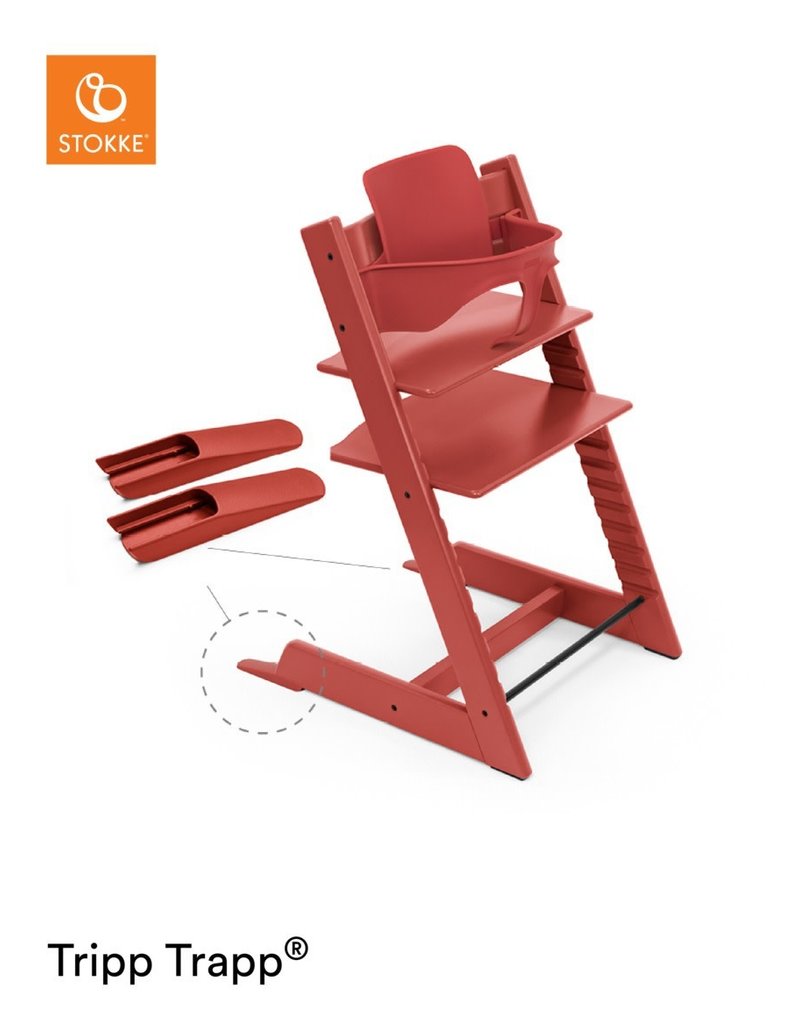 Stokke Tripp Trapp® Baby Set - Warm Red