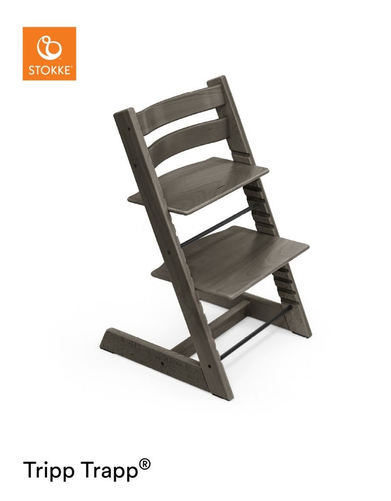 Stokke Tripp Trapp® Chaise - Bois de hêtre - Gris brume