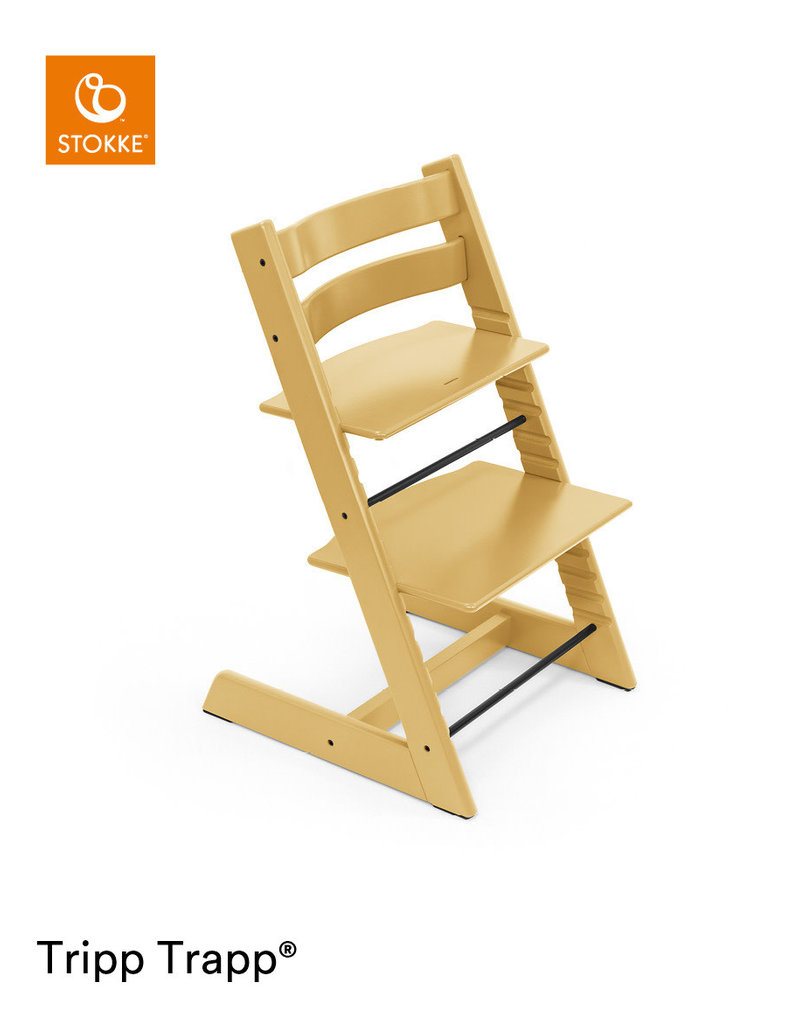 Stokke Tripp Trapp® Stoel - Beukenhout - Sunflower Yellow