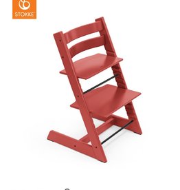 Stokke Tripp Trapp® Chaise - Bois de hêtre - Rouge chaud