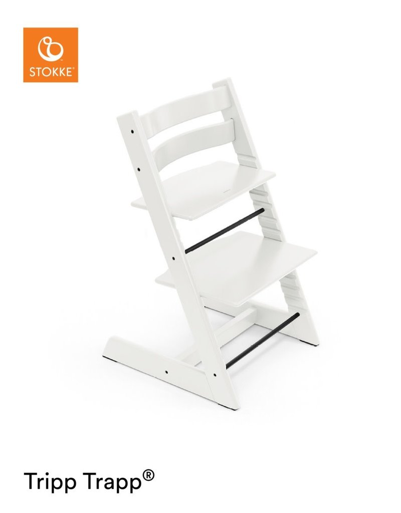 Stokke Tripp Trapp® Stoel - Beukenhout - White