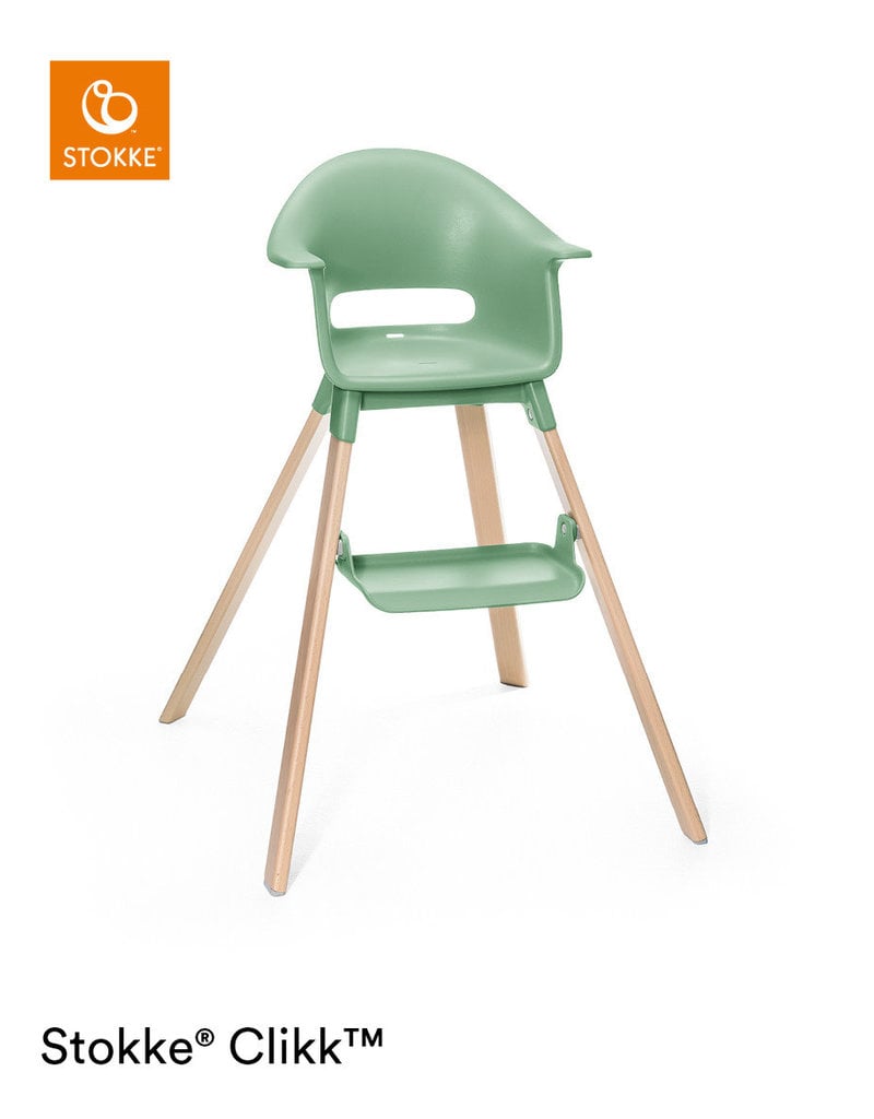 Stokke Stokke® Clikk™ Chaise haute - Vert Trèfle