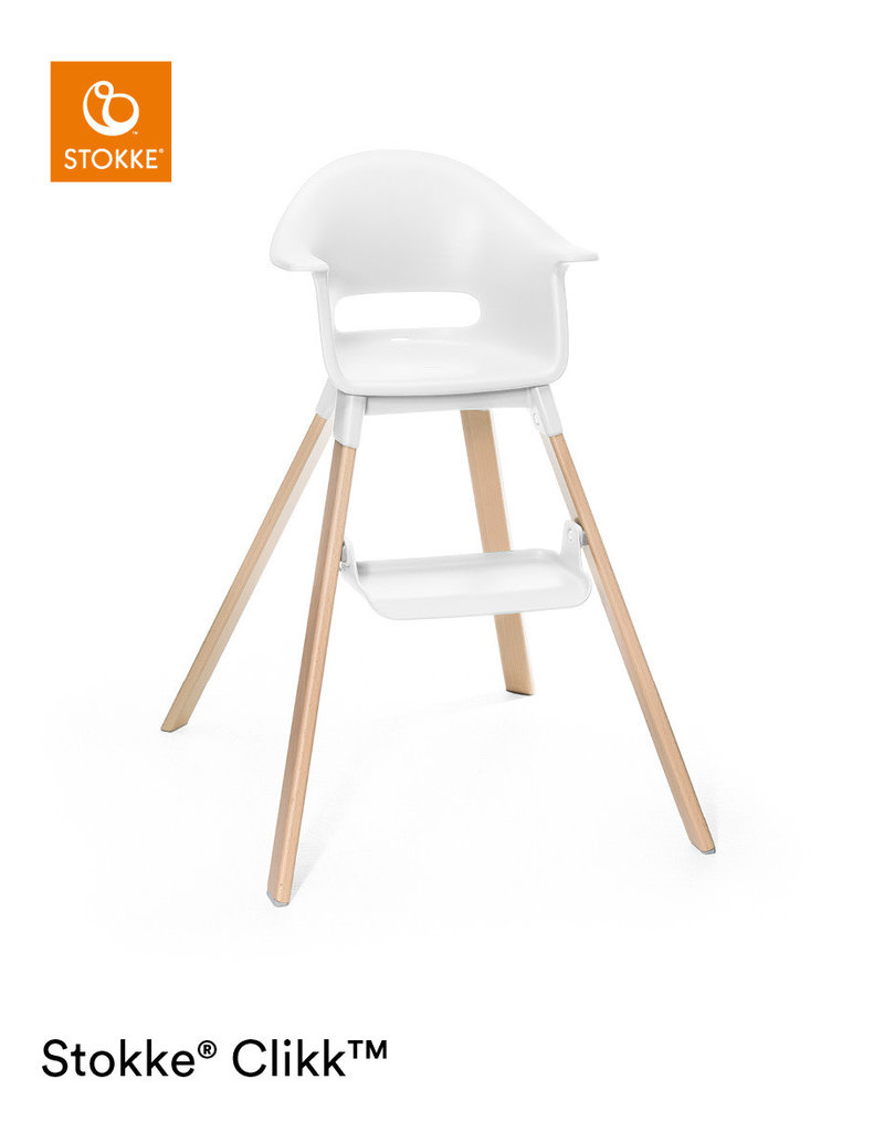 Stokke Stokke® Clikk™ Chaise haute - Blanc