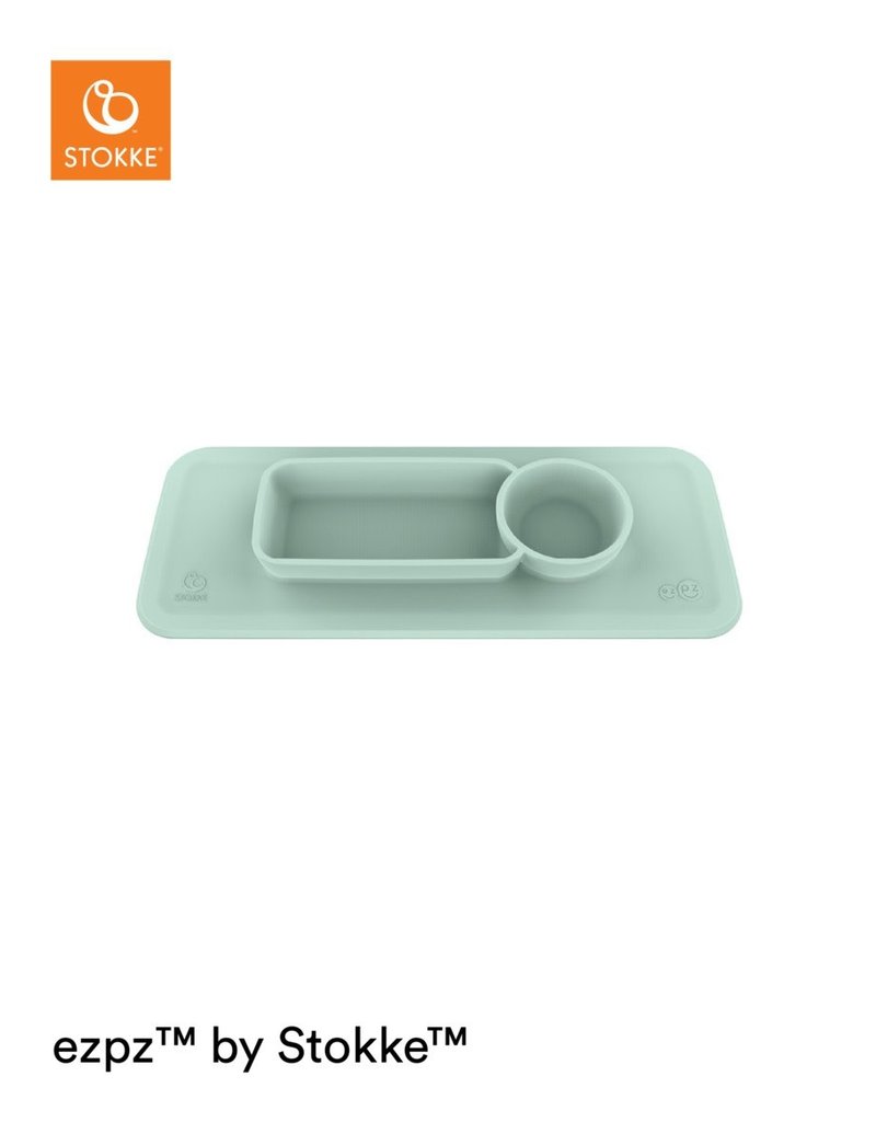 Stokke EZPZ™ By Stokke™ Silicone mat for Clikk® Tray - Vert Menthe