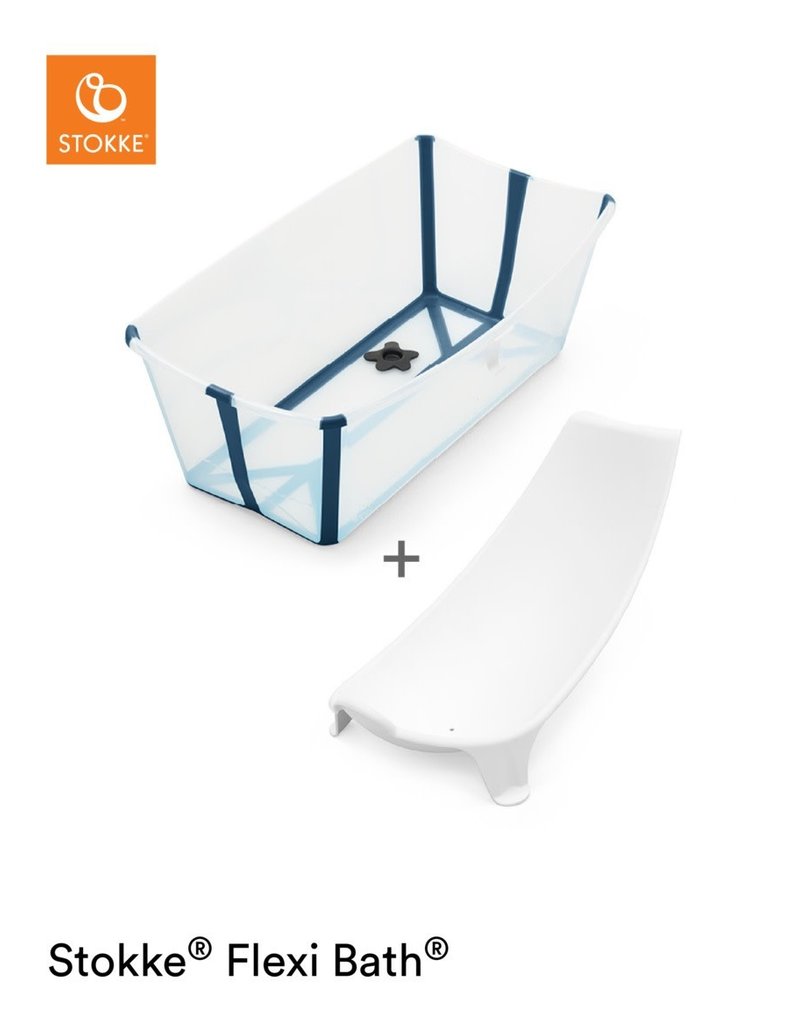 Stokke Stokke® Flexi Bath® Bundle - Transparant Blue