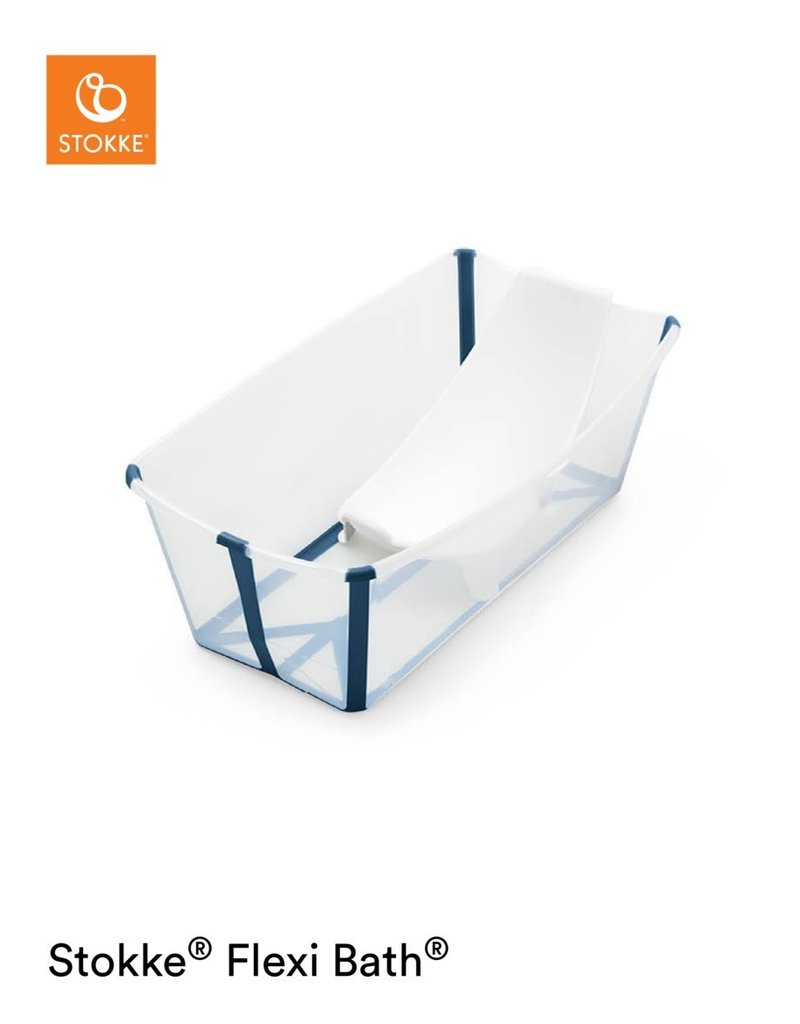 Stokke Stokke® Flexi Bath® Bundle - Transparant Blue