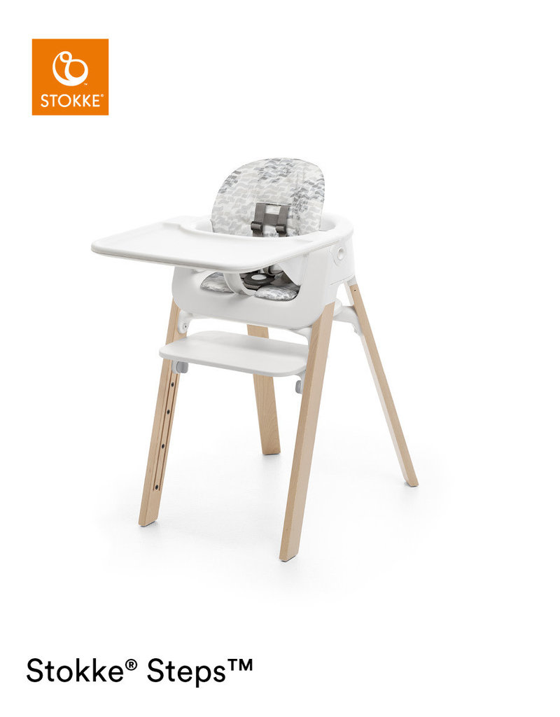 Stokke Stokke® Steps™ Baby Set Cushion - Waves Grey