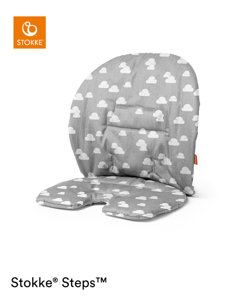 Stokke Stokke® Steps™ Baby Set Cushion - Grey Clouds