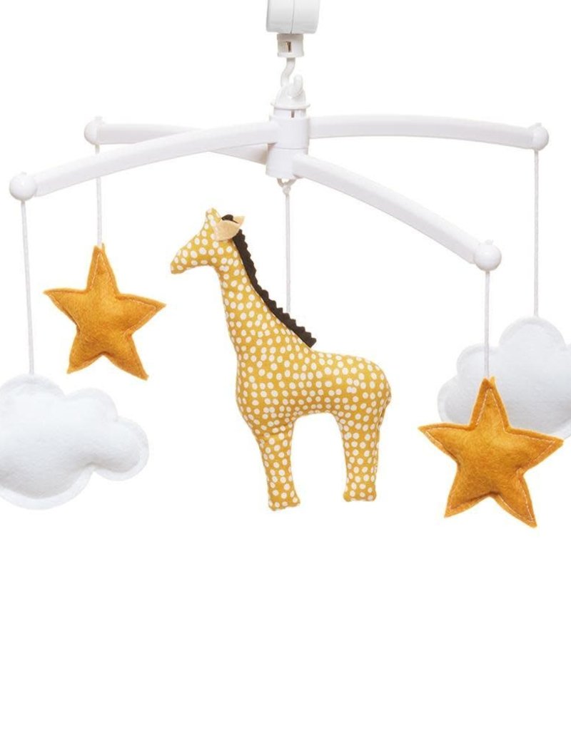 Pouce et Lina YELLOW GIRAFFE MOBILE