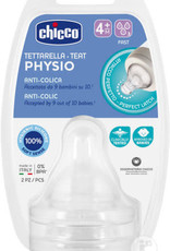 Chicco Tétine Physio Silicone - X2