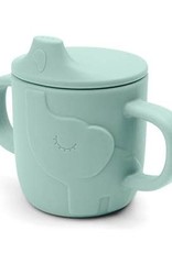 Done by Deer Peekaboo Spout Cup Elphee Blue