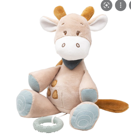 Nattou Muziek Knuffel Giraffe Axel en Luna 30 cm